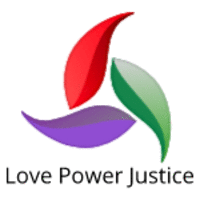 LovePowerJustice.com logo, LovePowerJustice.com contact details