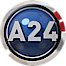 A24.com logo, A24.com contact details