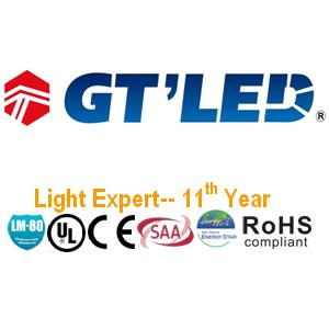 GT'LED logo, GT'LED contact details