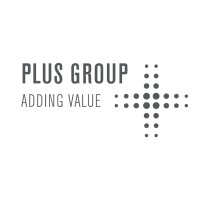 The Plus Group logo, The Plus Group contact details