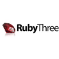 RubyThree logo, RubyThree contact details