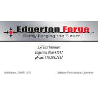 Edgerton Forge Inc logo, Edgerton Forge Inc contact details