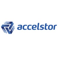 AccelStor logo, AccelStor contact details