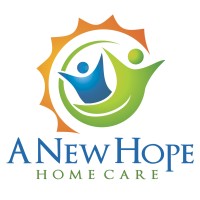 A New Hope Home Care logo, A New Hope Home Care contact details