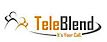 TeleBlend logo, TeleBlend contact details