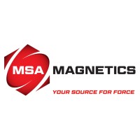 MSA Magnetics logo, MSA Magnetics contact details