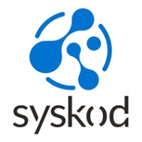 SysKod logo, SysKod contact details