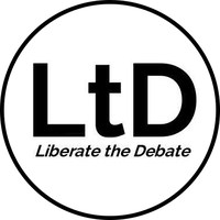 Liberate the Debate logo, Liberate the Debate contact details