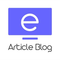 Earticleblog logo, Earticleblog contact details