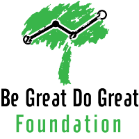 Be Great. Do Great. Foundation logo, Be Great. Do Great. Foundation contact details