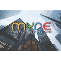 MYNE English Language Services logo, MYNE English Language Services contact details