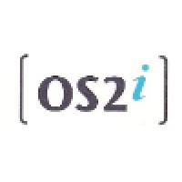 OS2i logo, OS2i contact details