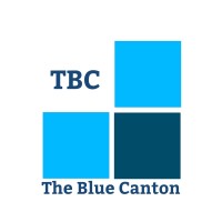 The Blue Canton logo, The Blue Canton contact details