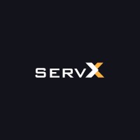 servX logo, servX contact details