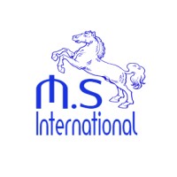 M S International logo, M S International contact details