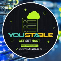 YouStable logo, YouStable contact details