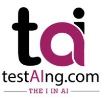 testAIng.com logo, testAIng.com contact details