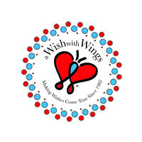 a Wish with Wings, Inc. logo, a Wish with Wings, Inc. contact details