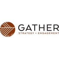 GATHER logo, GATHER contact details