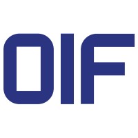 OIF logo, OIF contact details