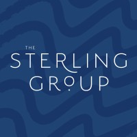 The Sterling Group logo, The Sterling Group contact details