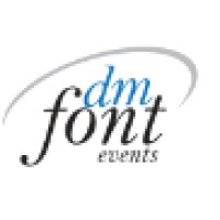 DMFont Events logo, DMFont Events contact details