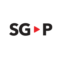 SG►P logo, SG►P contact details