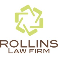 The Rollins Law Firm logo, The Rollins Law Firm contact details