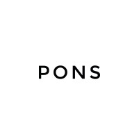 PONS logo, PONS contact details