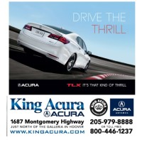 King Acura logo, King Acura contact details