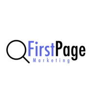 First Page Marketing logo, First Page Marketing contact details