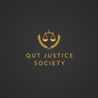 QUT Justice Society logo, QUT Justice Society contact details