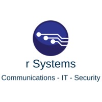 r Systems logo, r Systems contact details