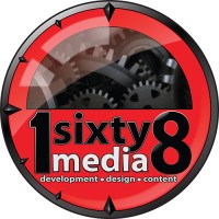 1sixty8 media logo, 1sixty8 media contact details