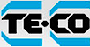 TE-CO logo, TE-CO contact details