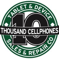 10,000 Cellphones logo, 10,000 Cellphones contact details