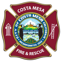 City of Costa Mesa Fire & Rescue logo, City of Costa Mesa Fire & Rescue contact details