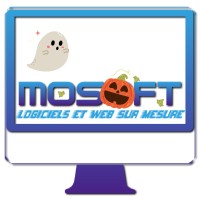 MoSoft logo, MoSoft contact details