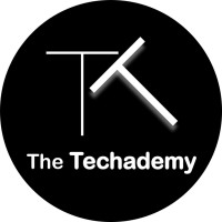 The Techademy logo, The Techademy contact details