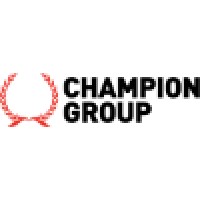 The Champion Group logo, The Champion Group contact details