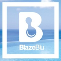 BlazeBlu logo, BlazeBlu contact details