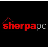 SherpaPC logo, SherpaPC contact details