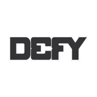 DEFY logo, DEFY contact details