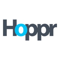 hoppr logo, hoppr contact details