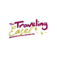 The Traveling Easel logo, The Traveling Easel contact details