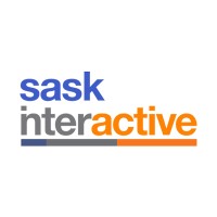 SaskInteractive logo, SaskInteractive contact details