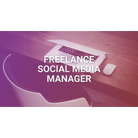 social media freelance logo, social media freelance contact details