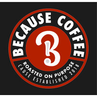 Because Coffee logo, Because Coffee contact details