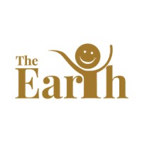 The Earth logo, The Earth contact details