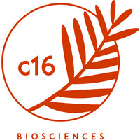 C16 Biosciences logo, C16 Biosciences contact details